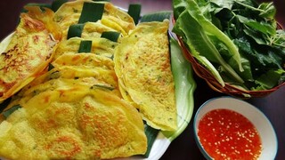 Món Ăn Ngon - Bánh Xèo Măng Tôm Thịt chuẩn hương vị của Mẹ