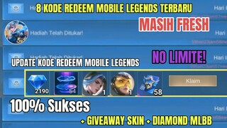 BURUAN REDEEM! 8 KODE REDEEM ML TERBARU KODE REDEEM MOBILE LEGENDS HARI INI UPDATE JUNI 2024