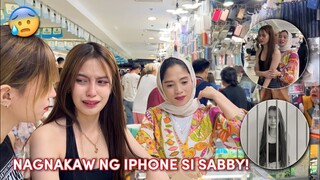 SABBY NAGNAKAW NG IPHONE!(NAKULONG)