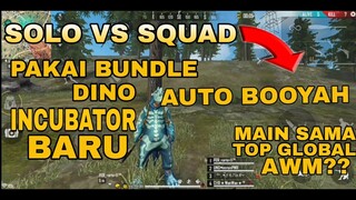 SOLO VS SQUAD RATA SEMUA