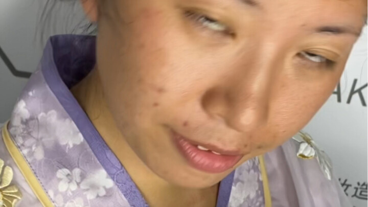 Penampilan Hanfu Gadis Biasa: Sebelum dan Sesudah Riasan