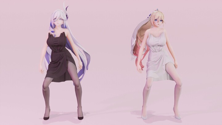 [MMD/Stupid Goose/Feather Rabbit]ช็อคโกแลตครีม[Honkai Impact3/จำหน่ายเสื้อผ้า/จำหน่ายโมเดลดัดแปลง]