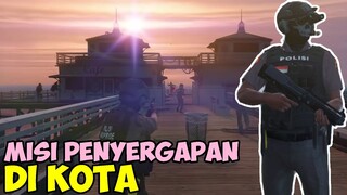 BEDU DISURUH BACKUP KOTA ADA PEMBEGALAN ?! - GTA V Roleplay #32