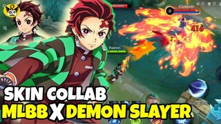 Keren Parah Skin Collab MLBB X Demon Slayer