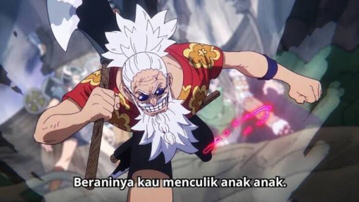 One Piece Episode 1179 - Gaban Vs Saint Sommer