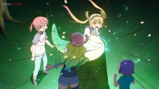 Tohru y los demás dragones compiten en vencidas | Kobayashi-san Chi no Maid Dragon S