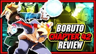 Boruto's Last Stand And Sarada's Deadly Jutsu Unleashed! Boruto Chapter 42 Review!
