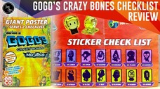[ REVIEW ] Groovy Gogo's Crazy Bones Megatrip Emco Urban Toys Giant Poster Series Checklist Flyer
