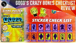 [ REVIEW ] Groovy Gogo's Crazy Bones Megatrip Emco Urban Toys Giant Poster Series Checklist Flyer
