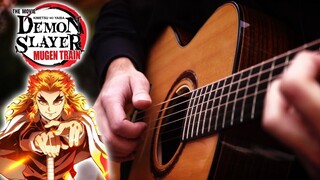 (Demon Slayer: Kimetsu no Yaiba the Movie: Mugen Train) Homura 炎 - Fingerstyle Guitar Cover (TABS)