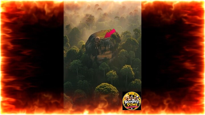 A Giant Mystery Hidden Above Sri Lanka’s Jungle… 😳🐘🌿
