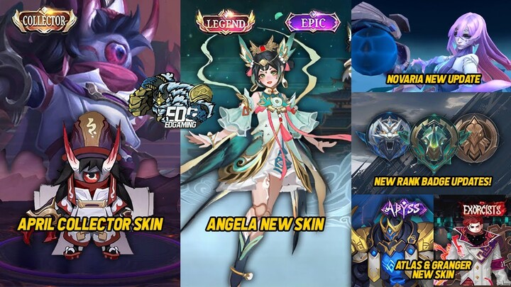 Cyclops April Collector, New Rank Badge, Angela Legend? & More News | Mobile Legends Upcoming Update