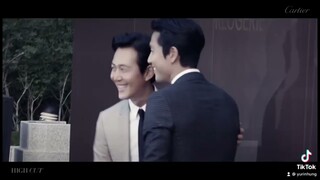 Lee Jung Jae and Jung Woo Sung BFF