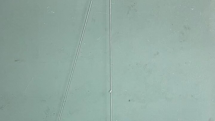 施工现场实拍，木工画椭圆