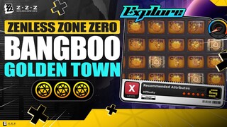 Hidden Quest: Bangboo Golden Town + Achievement | Exploration Commission |【Zenless Zone Zero】