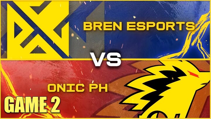 BREN vs ONIC (Game 2) | MPL-PH SEASON 7
