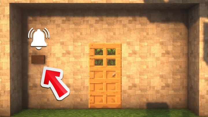 How to make a doorbell in Minecraft