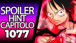 ONE PIECE SPOILER 1077 (HINT): COLPISCE DI NUOVO!