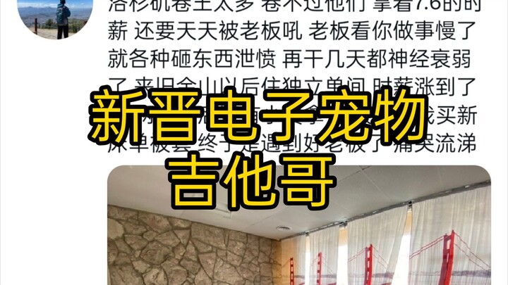 الحيوان الأليف الإلكتروني “أخي الغيتار” (الجزء الأول): بينما أشتغل في الولايات المتحدة، أستمتع بوقت 