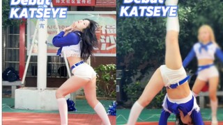 【Debut】侧翻 劈叉 杂技啦啦操校园版 路演直拍!!