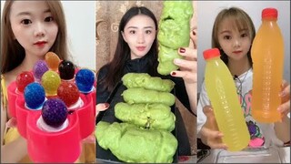 Thánh Ăn Đá Ăn Đá Lạnh Màu Sắc Hình Dạng Bất Thường Thú Vị - ASMR Ice Crunchy Eating sound#143