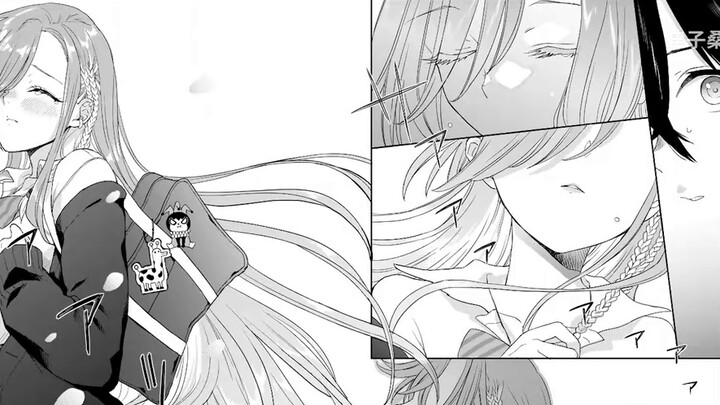 Encountering a terrifying big sister? The little boy is about to be eaten up by the eight-foot-tall 