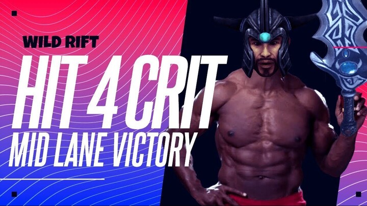 WILD RIFT - TRYNDAMERE LETHAL TEMPO MID LANE VICTORY - GAMEPLAY!