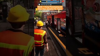 Moment Jasa Supir Terhebat🤣Bus Simulator#gaming #games #tiktok #funny #bussid #shorts #viral #fyp