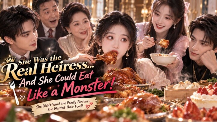 They Thought She’d Fight the Fake Heiress She Just Wanted to Eat！