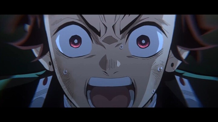 [AMV]Momen Epik!!😱 Tanjiro Menancapkan Pedang ke Akaza! ⚔️