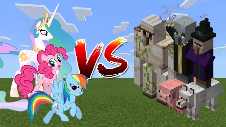 MLP vs Minecraft
