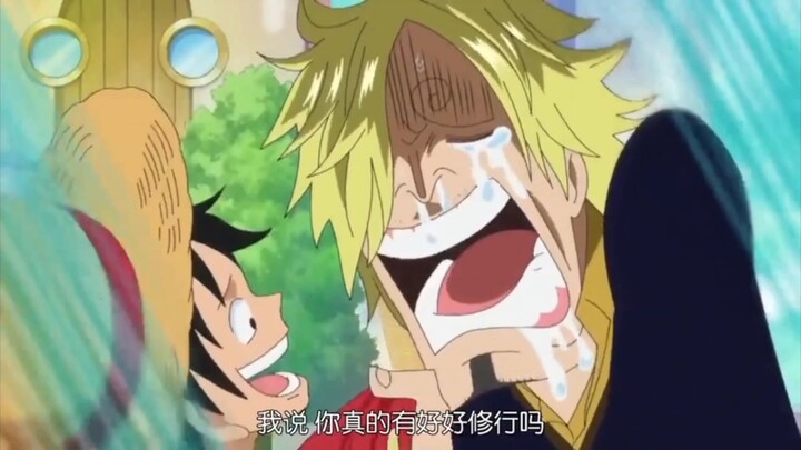 When Sanji learned that Luffy had been slapped away by Big Mom to Dressrosa