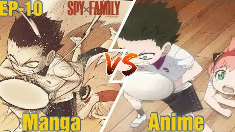 Spy X Family Season 1 Episode 10 ~ Manga Vs Anime || Explained In English
