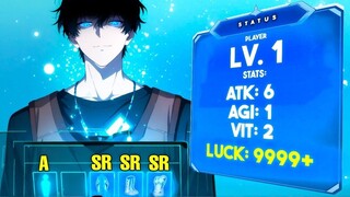 Keberuntungan MAX! 9999 Luck & Setiap Kill Jadi Item Mitis - Rekap Manhwa