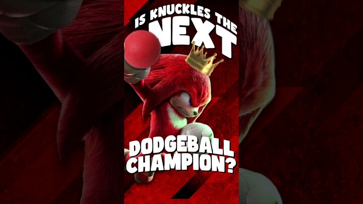 Knuckles is a Dodgeball LEGEND 🏐 (Sonic the Hedgehog) #shorts
