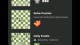 Chess.com (Android Games) CPU Mittens lose while P1 Black wins. Videogames.