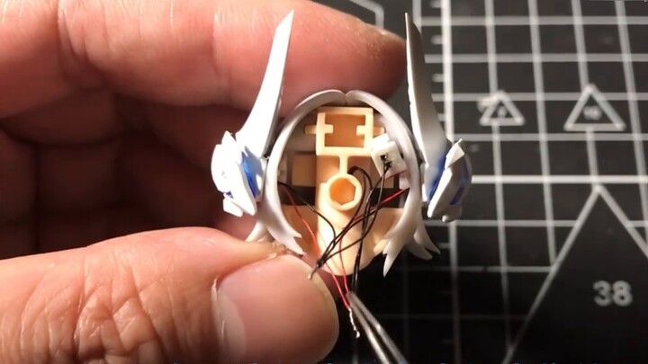 Cost 1.79 yuan for the White Dragon Knight Lighting Tutorial! Suitable for all types of light wings!