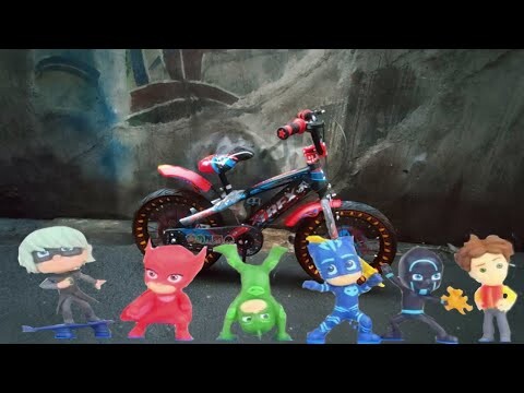 PJ MASKS Sepeda BMX Karakter Trex Onyx Design Warna Kombinasi Baru