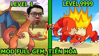 Tiến Hóa Pokemon Rồng Lửa Ngàn Năm Tuổi Cực Ngầu - Dynamon World Mod Full Tiền - Top Game - Thành EJ