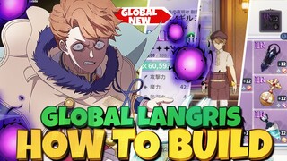 GLOBAL  *NEW* LANGRIS NOTHING BUT ULTIMATE 💥 HOW TO BUILD & BEST SKILL PAGE - Black Clover Mobile