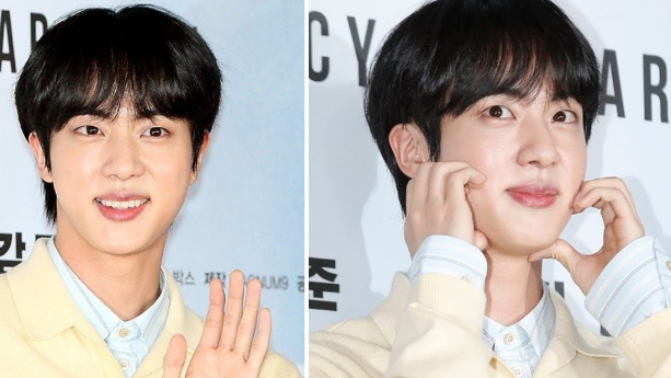 Seokjin at VIP premiere of Emergency Declaration 🔥