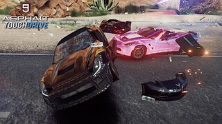 ASPHALT 9: LEGENDS - Knockdowns and Car Crashes - Part 2