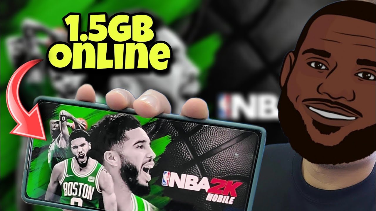NBA 2K Mobile Android Gameplay Ganda ng Graphics Nito! May Pawis!