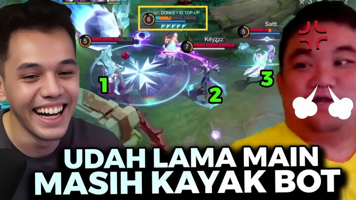 7 Tahun Main Mobile Legends Kelakuan Masih Aja Kayak BOT!! - Mobile Legends