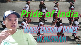 GUINNESS WORLD RECORD | CHERAW DANCE IN MIZORAM STATE | FILIPINO FATHER REACTION