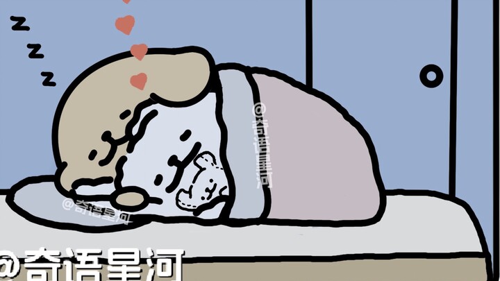 [Line Puppies] Small Theatre - เมื่ออากาศหนาว ลูกสุนัขจะเติบโตภายใต้ผ้าห่ม