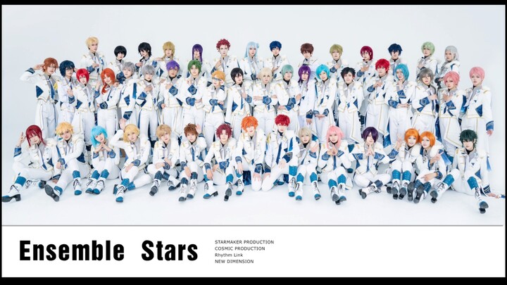 [ รวมดารา! อนันซันบุรุสุทาสุ！ COS] สมาชิก 49 คน! สมาชิกทุกคนเป็นไอดอลระดับ A! วิดีโอกลุ่มสมาชิกเต็ม 