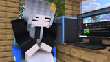 Sammy Thử Thách 24H Sống Cùng Phong Cận Zombie Trong Minecraft