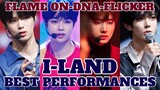 I-LAND RANKING IN PERFORMANCES (Flicker, DNA, Rainism, Flame On, Chamber 5, Fake Love &etc.)