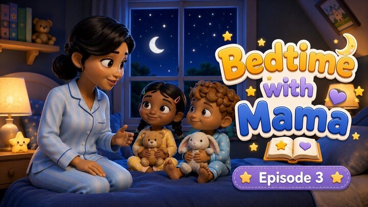 Bed Time With Mama - steps to get ready for bed -  IndoKid Academy